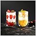 2xdouble Walled Occhiali Set 350ml Di Latte Cappuccino Latte Succo Di Dessert E Altro - Foto miniatura 2