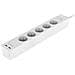 Gpc-5a2u-eu Multipresa 5xschuko 16a 2xusb Charging 2.4a 1.5m Bianco - Foto miniatura 1