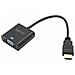 Uguale Adattatore Hdmi A Vga + Audio (3,5 Mm) - Foto miniatura 4