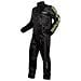 Giacca Impermeabile Pantaloni Moto Scooter Antipioggia Alta Visibilità Fluo M - Foto miniatura 2