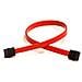 SATA Cable, 35cm, Pb-free, Rosso - Foto miniatura 1