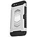 Custodia Defender Shell Alta Protezione Antiscivolo Magnetica Per Huawei Mate 10 Lite Silver - Foto miniatura 3