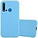 Custodia Compatibile Con Huawei P20 Lite 2019 / Nova 5i In Candy Blu - Coperchio Protettivo In Silicone Tpu Flessibile - Foto miniatura 1