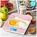 KS100 PK Bilancia Digitale da Cucina Portata Max 5 Kg con Ciotola 1.2 L e Funzione Tara - Rosa - Foto miniatura 3
