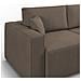 Morfeo Divano Con Sedute Estraibili T02 Marrone - Foto miniatura 10