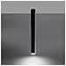 Applique Da Soffitto Lagos 60 Metallo Nero 600xø60 Mm Metallo - Foto miniatura 9