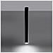 Applique Da Soffitto Lagos 60 Metallo Nero 600xø60 Mm Metallo - Foto miniatura 1