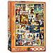 Puzzle Eurographics Bicycles Vintage Ads (1000 Pezzi), Modello: 6000-0756 - Foto miniatura 1