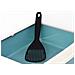 Lettiera Toilette Per Gatti Rettangolare 44x34x11cm Con Paletta Mod 700092 Azzurro - Foto miniatura 3