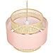 Lampadario Yumuri Rattan Rosa Pesca - Foto miniatura 4