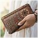 Pochette In Sughero, Collezione Mandalavibe, Chiusura A Zip - Foto miniatura 2