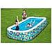Piscina Gonfiabile Family Rettangolare Decoro Fiori 54121 - Foto miniatura 4