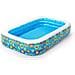 Piscina Gonfiabile Family Rettangolare Decoro Fiori 54121 - Foto miniatura 7