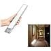 Lampada Led Sensore Crepuscolare Rileva Movimento Ricaricabile 2 W Luce Bianca - Foto miniatura 1