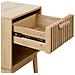 Comodino 1 Cassetto Lynwood Marrone Chiaro - Foto miniatura 6
