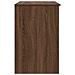 Scrivania Rovere Marrone 86x49x76 cm in Legno Multistrato - Foto miniatura 4