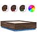 Giroletto Luci Led Rovere Marrone 140x190 Cm Legno Multistrato - Foto miniatura 2