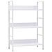 Lusso Casadino -  Scaffale Libri 3 Ripiani Bianco 60x27,6x90,5 Legno Multistrato - Foto miniatura 2