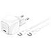 WCA008kq1MWH-B6 Computer Portatile, Smartphone, Tablet Bianco AC Ricarica Rapida Interno - Foto miniatura 1