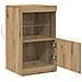 Credenza con Luci LED Rovere Artigianale 41x37x67 cm - Foto miniatura 6