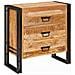 Credenza Marrone 66 x 33 x 70 cm legno massello di mango - Foto miniatura 1