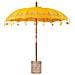 Parasol Balinese Giallo 210-220 cm Cotone, legno massello - Foto miniatura 1