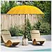 Parasol Balinese Giallo 210-220 cm Cotone, legno massello - Foto miniatura 2