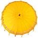 Parasol Balinese Giallo 210-220 cm Cotone, legno massello - Foto miniatura 7