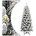 Albero di Natale artificiale con 300 LED Bianco 210 cm - Foto miniatura 1