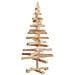 Alberi di Natale Naturale 90 cm Legno di pino massello - Foto miniatura 1