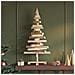 Alberi di Natale Naturale 90 cm Legno di pino massello - Foto miniatura 2