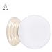 Lampada A Parete Zori Beige Ip44 Sl. 1891 - Minimalist Lampada Da Parete Beige 12x12x16 Cm - Foto miniatura 1