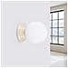 Lampada A Parete Zori Beige Ip44 Sl. 1891 - Minimalist Lampada Da Parete Beige 12x12x16 Cm - Foto miniatura 3