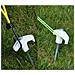 Set Di Corde Tenditenda Beige, 4 Corde (3m) & 4 Picchetti Fluorescenti - Foto miniatura 2
