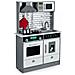 Grande cucina in legno per bambini + accessori + luce LED, pentole e accessori - Foto miniatura 1