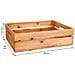 Cassetto In Legno Marrone 44x34x12,5h - Foto miniatura 5