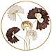 Decorazione In Metallo 3d Fiori 31-multicolore-metallo-61x5,7x61 Cm - Foto miniatura 1
