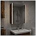 Mobiletto per specchio da bagno Rovere fumé 73.5 x 15.5 x 70 cm - Foto miniatura 4