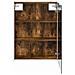 Mobiletto per specchio da bagno Rovere fumé 73.5 x 15.5 x 70 cm - Foto miniatura 7