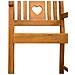 Panchina da esterno 2 pcs Naturale 56 x 55,5 x 90 cm - Foto miniatura 7