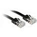 Cavo di Rete Flat U / UTP Cat6 Nero 3m - Foto miniatura 1