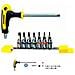 Set inserti torx a bussola 8 pezzi attacco 1/4'' acciaio satinato S2 - Foto miniatura 2