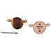 Freni Disc Brake Pads Bp D08s Ricambi Dei Componenti One Size - Foto miniatura 2