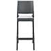 Sgabello Bar Maya Impilabile in Polipropilene I Sgabello Outdoor con Schienale I Sedia Sgabello Alta in Plastica Alt. 75 CM Grigio Scuro - Foto miniatura 2