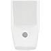 Schermo Per Orinatoio Per Privacy A Parete In Ceramica Bianco - Foto miniatura 5