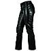 Pantaloni Pelle Vitello Donna Morbido Vita Bassa Jeans Moto Custom Lady Nero 28 - Foto miniatura 1
