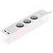 Gpc-3a2u-eu Multipresa 3xschuko 16a 2xusb Charging 2.4a 1.5m Bianco - Foto miniatura 2
