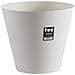 Vaso Tondo Conico Ø 26cm - Bianco - Foto miniatura 1