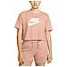 Top Da Donna Sportswear Essential Rosa Taglia M Cod Bv6175-609 - Foto miniatura 1