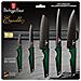 Set Di 5 Coltelli Da Cucina Con Berlinger Haus Bh-2696 Mill - Foto miniatura 2